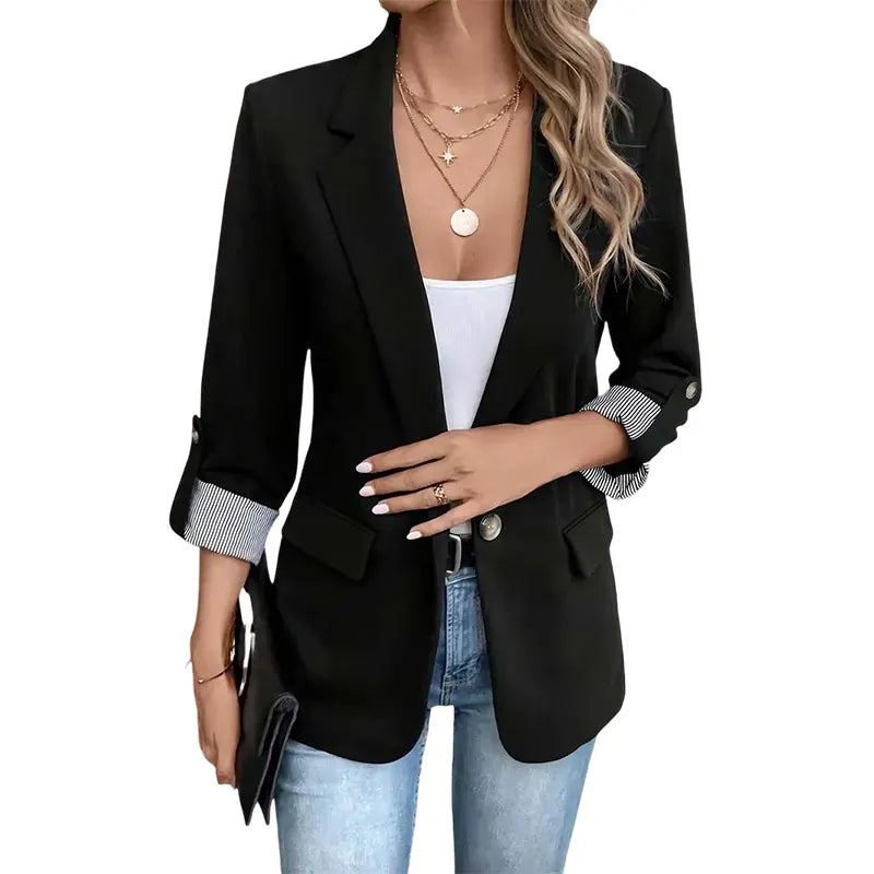 Rigieta - Afslappet Blazer Med Dobbeltknapning