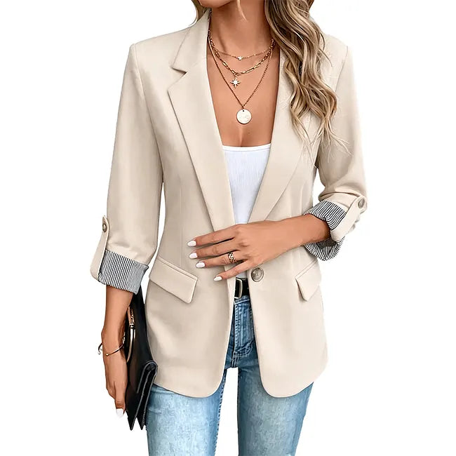 Rigieta - Afslappet Blazer Med Dobbeltknapning