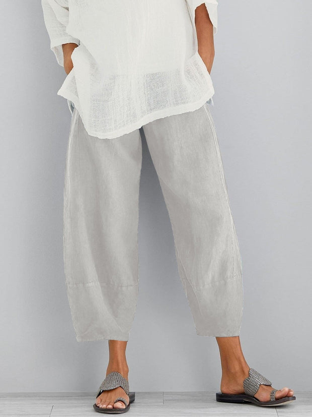 Taylah – Løstsiddende Linnebukser