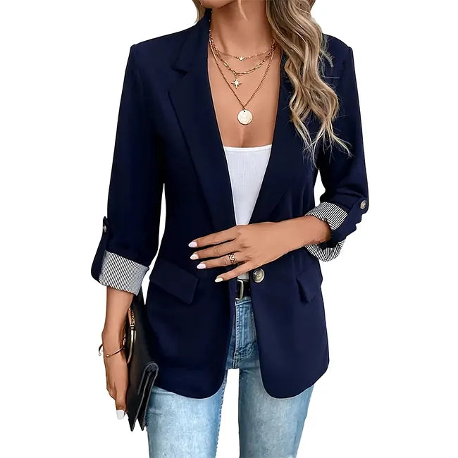Rigieta - Afslappet Blazer Med Dobbeltknapning