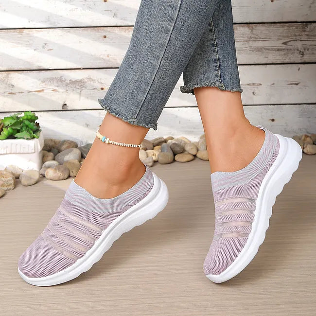 Aleyda - Åndbare Lette Sneakers Med Polstring