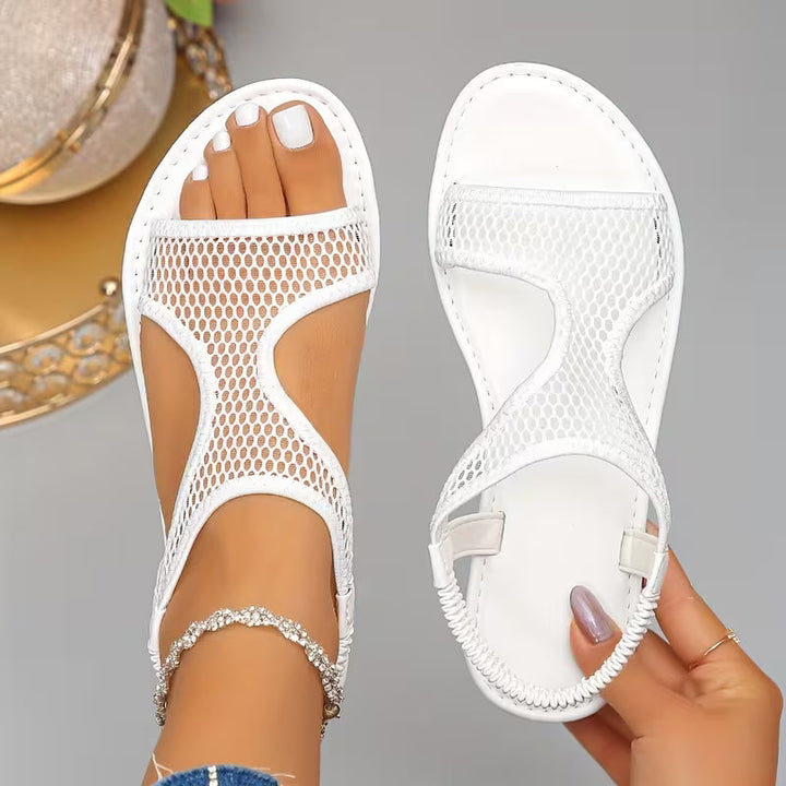 Alysin – Flade Sandaler i åndbart Mesh