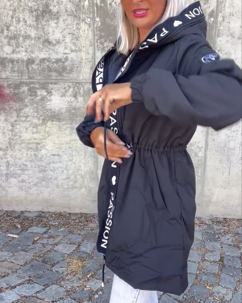 Neubauer – Lang Trenchcoat Med Hætte