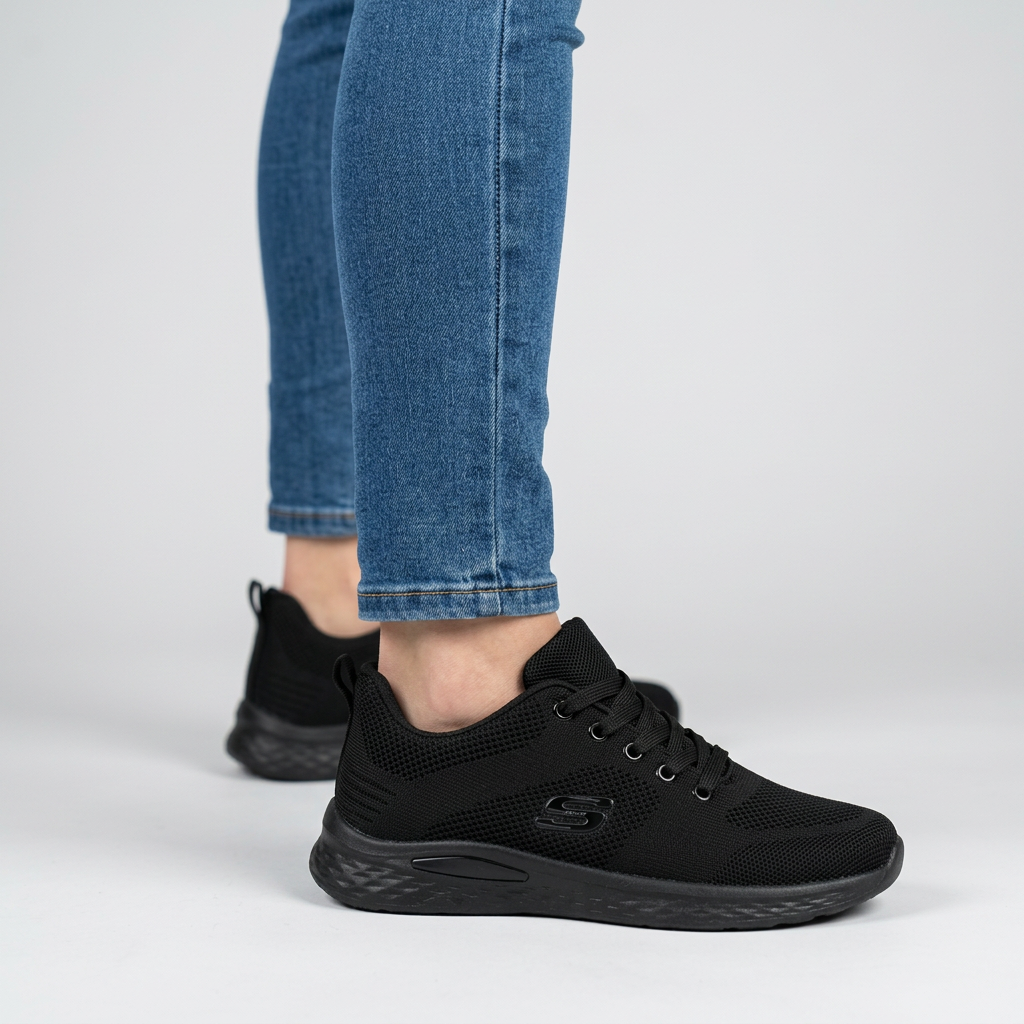 Alixia - Komfortabel Sneaker Med Snørebånd