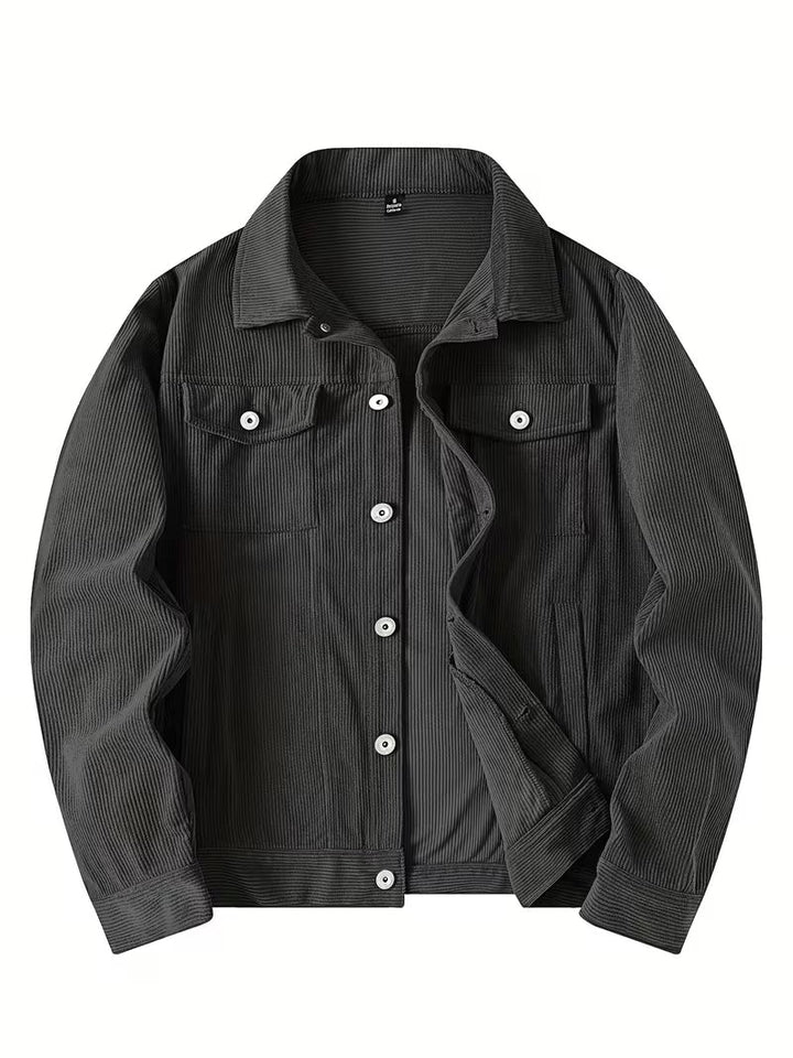 Warwick – Corduroy-Jakke Med Flere Lommer