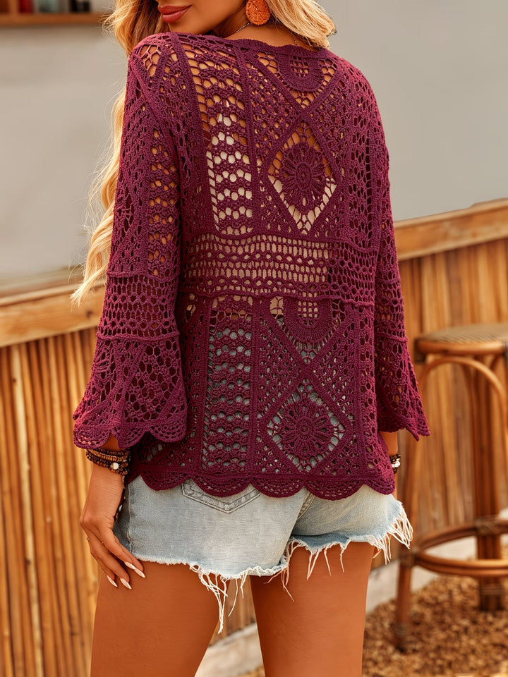 Julissa – Elegant Langærmet Bluse