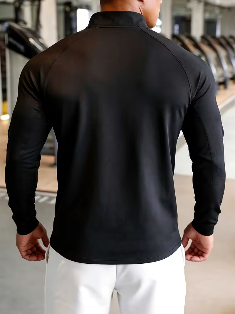 Zerdan – Langærmet Sweatshirt Med Halv Lynlås