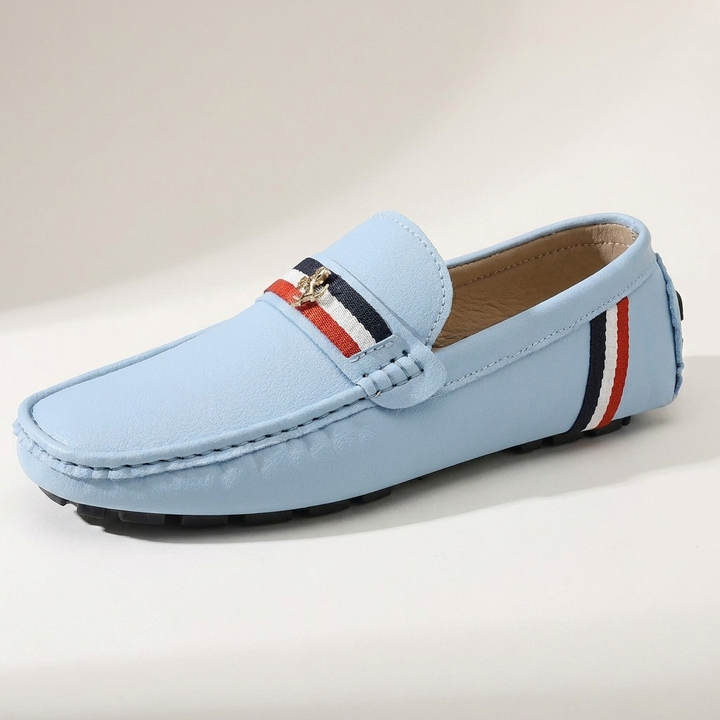 Javon - Behagelig loafer med striber