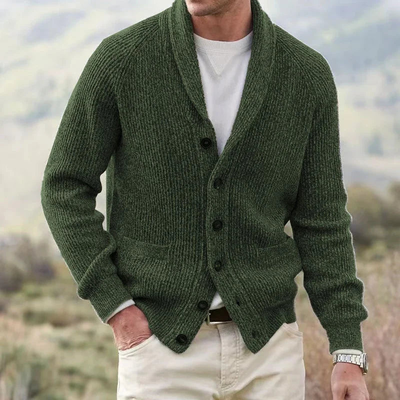 Yanis – Langærmet Cardigan Med Knapper