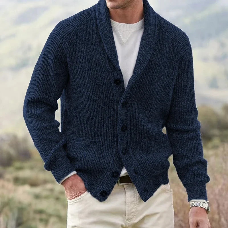 Yanis – Langærmet Cardigan Med Knapper