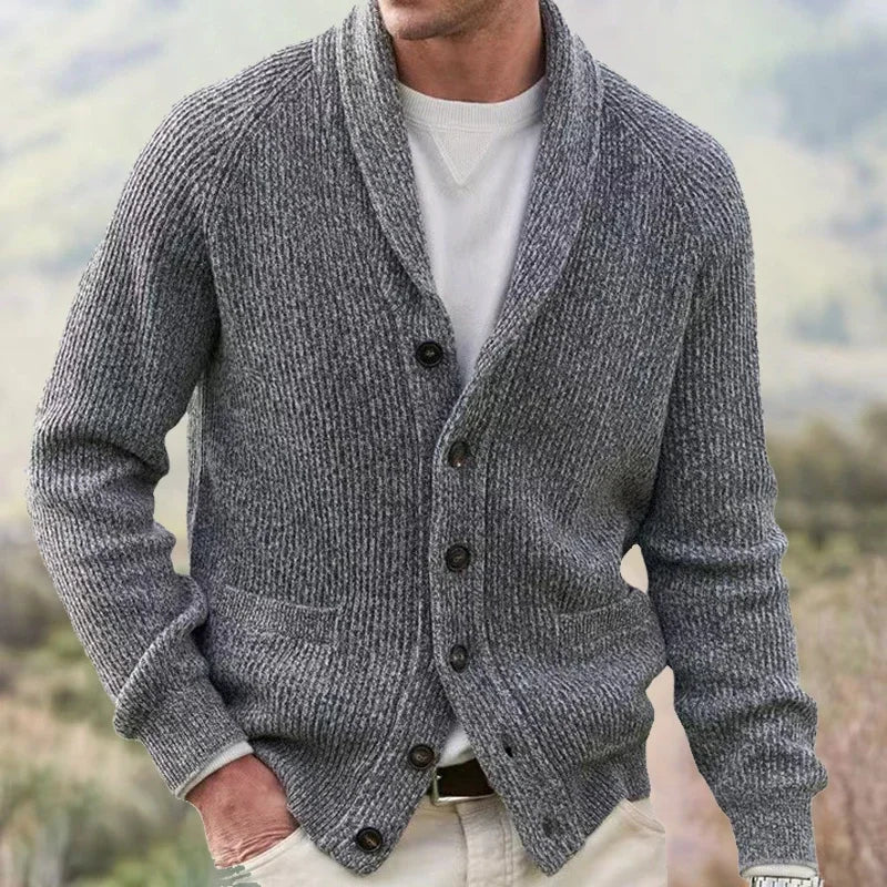 Yanis – Langærmet Cardigan Med Knapper