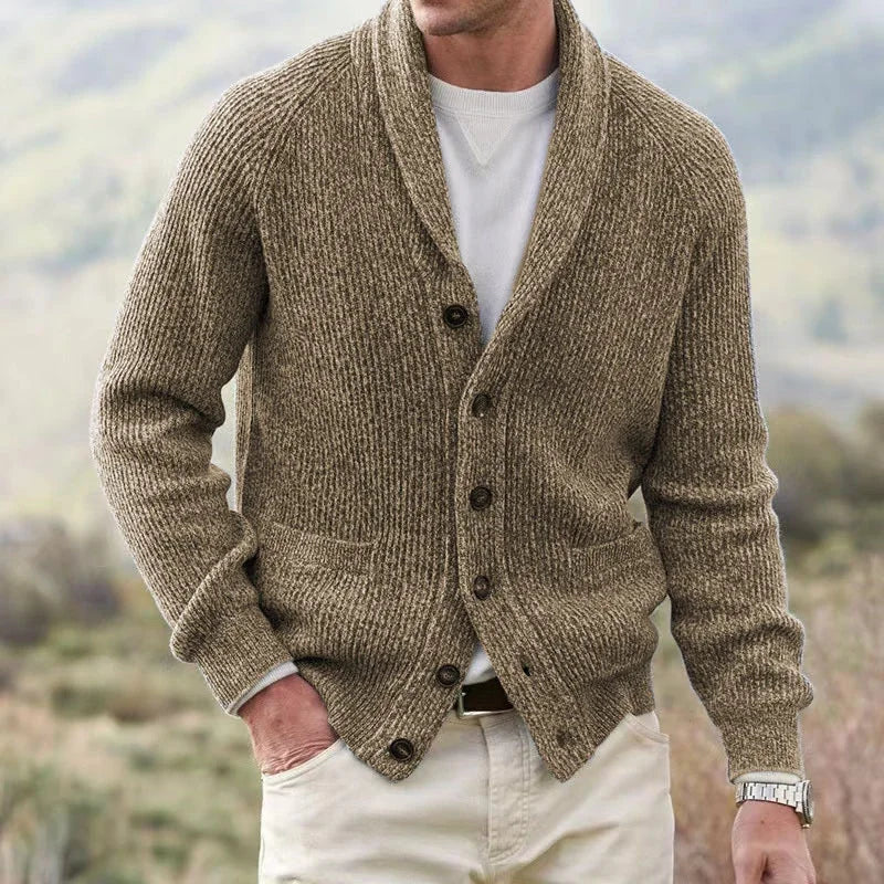 Yanis – Langærmet Cardigan Med Knapper