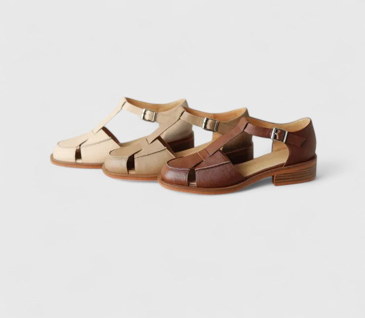 Lusia – Elegant Sandal Med Rem Med Spænde