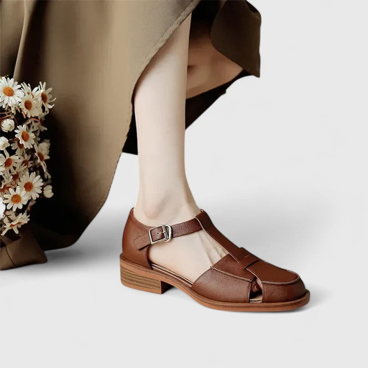 Lusia – Elegant Sandal Med Rem Med Spænde