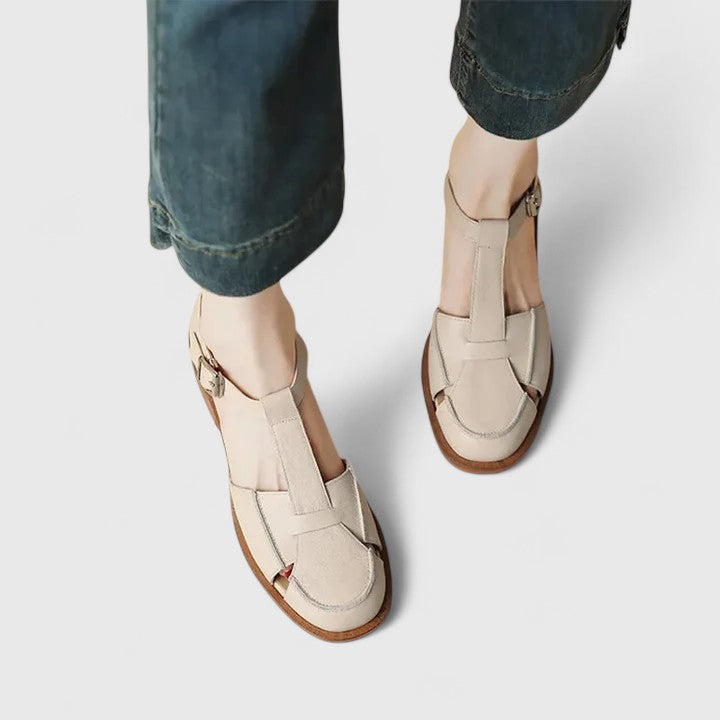 Lusia – Elegant Sandal Med Rem Med Spænde