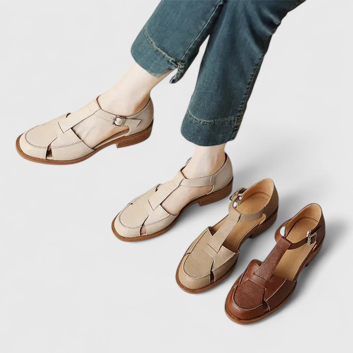 Lusia – Elegant Sandal Med Rem Med Spænde