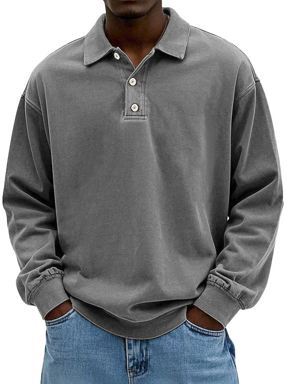 Leonel – Langærmet Poloshirt