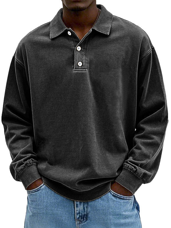 Leonel – Langærmet Poloshirt