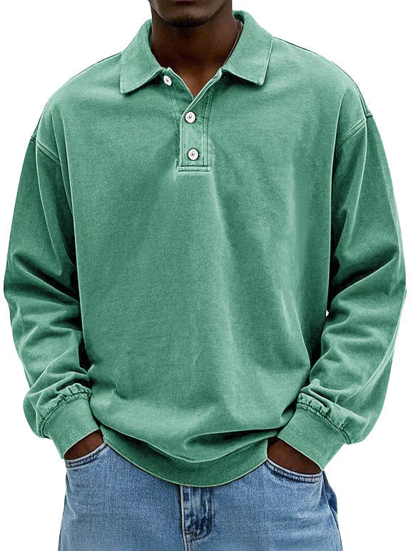 Leonel – Langærmet Poloshirt
