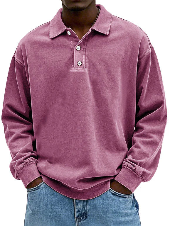 Leonel – Langærmet Poloshirt