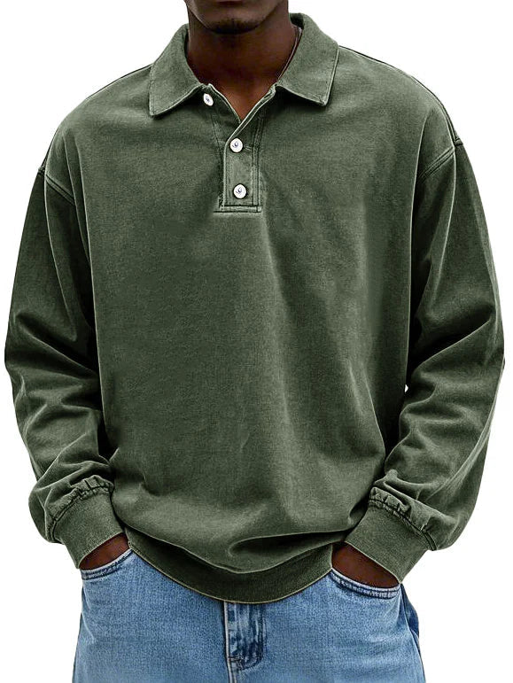 Leonel – Langærmet Poloshirt
