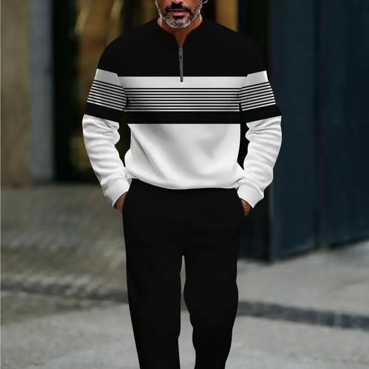 Mclerran – Sæt Bestående Af Sweater Og Bukser Med Grafisk Mønster