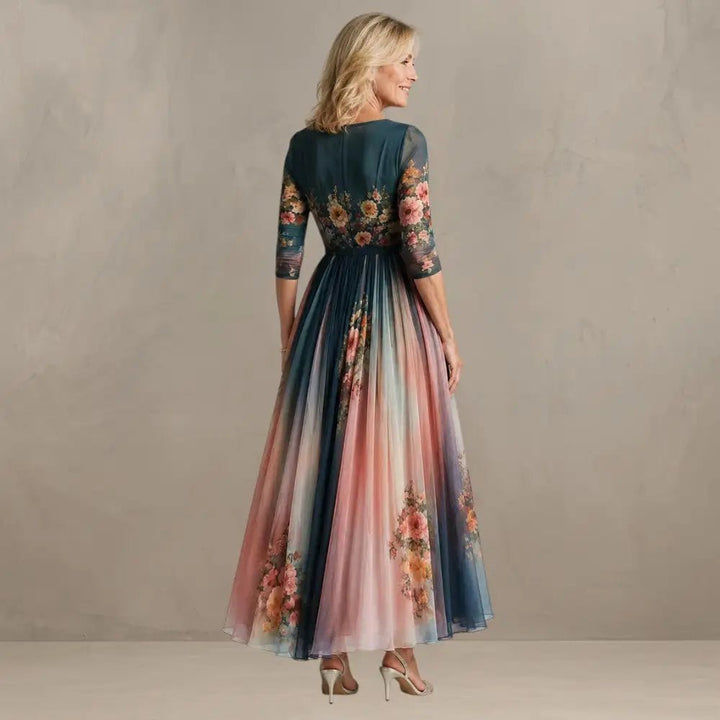 Willemse – Bohemian Inspireret Maxi Kjole Med Blomsterprint